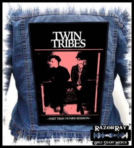 TWIN TRIBES - Part Time Punk Session -- Backpatch