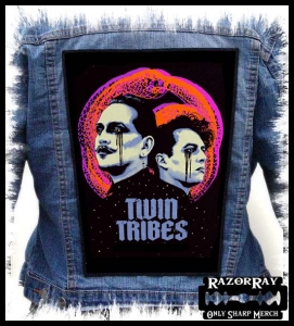 TWIN TRIBES - Poster #1 -- Backpatch