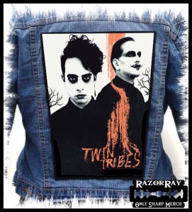 TWIN TRIBES - Poster #2 -- Backpatch