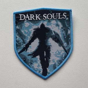 DARK SOULS [Shield] [light blue] -- Woven Patch