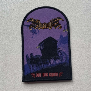 SHADOWS - Out For Blood [black] -- Woven Patch