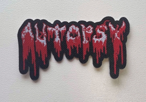 AUTOPSY - Logo [laser cut] -- Woven Patch