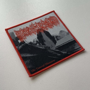 Naszywka Tkana DECAPITATED - A Funeral Obsession [orange]