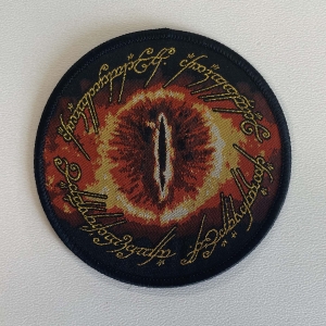 LORD OF THE RINGS - Eye of Sauron [black] -- Woven Patch