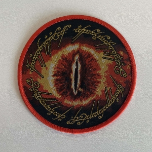 LORD OF THE RINGS - Eye of Sauron [red] -- Woven Patch