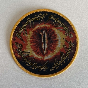 LORD OF THE RINGS - Eye of Sauron [yellow] -- Woven Patch