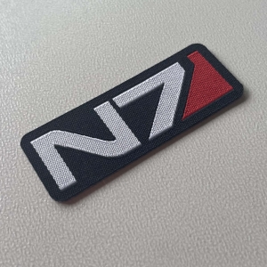 MASS EFFECT - N7 [laser cut] -- Woven Patch