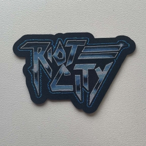 RIOT CITY - Logo #2 [laser cut] -- Woven Patch