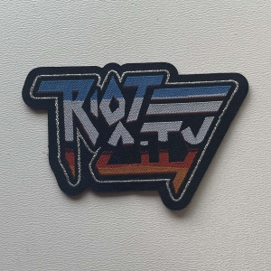 RIOT CITY - Logo [laser cut] -- Woven Patch