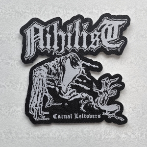 Naszywka Tkana NIHILIST - Carnal Leftovers [black]