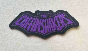 Naszywka Tkana THE COFFINSHAKERS - Logo bat [laser cut]