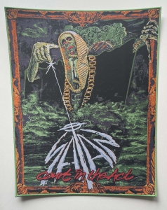 SATAN - Court in the Act [green] -- Woven Backpatch