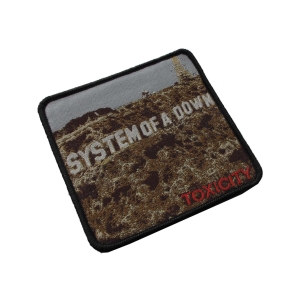 SYSTEM OF A DOWN - Toxicity [black] -- Woven Patch