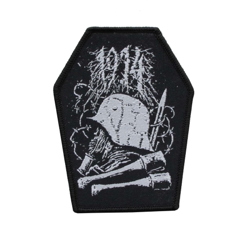 1914 - Coffin [shaped] [black] -- Woven Patch wbg.jpg