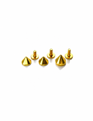 Metal Studs - Cones [gold] [10 pcs].png