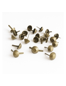 Metal Studs - Cone-shaped studs [antic gold] [50 pcs]