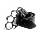 Leather Belt - FINGER BLACK.jpg