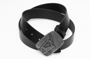 Leather Belt - SKULL