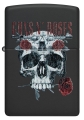 GUNS N' ROSES - FLOWER SKULL -- Zippo Lighter 1.jpg