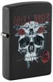 GUNS N' ROSES - FLOWER SKULL -- Zippo Lighter 2.jpg