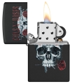 GUNS N' ROSES - FLOWER SKULL -- Zippo Lighter 3.jpg