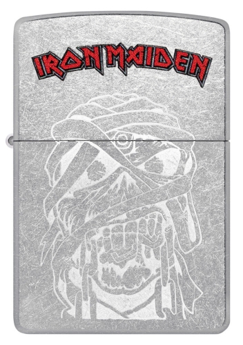 IRON MAIDEN [silver] -- Zippo Lighter 1.jpg