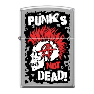 PUNKS NOT DEAD -- Zippo Lighter