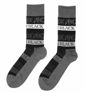 AC/DC - BACK IN BLACK -- Socks