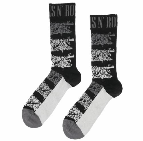 GUNS N' ROSES - MONOCHROME PISTOLS -- Socks 1.jpg
