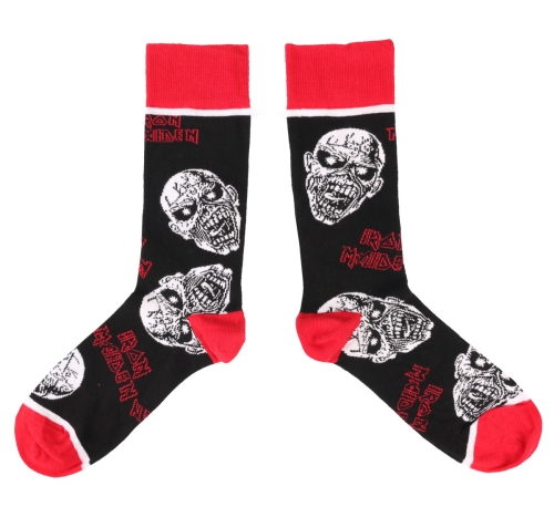 IRON MAIDEN - EDDIE SKULLS -- Socks 1.jpg