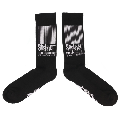 SLIPKNOT - BARCODE &amp; TRIBAL S -- Socks 1.jpg