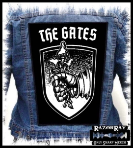 THE GATES - Mushrooms -- Backpatch