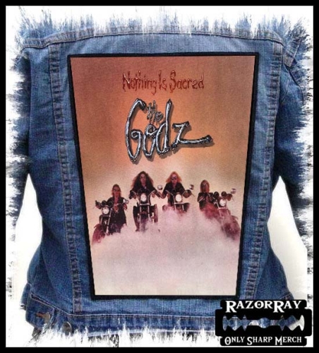 THE GODZ - Nothing is Sacred -- Backpatch.jpg