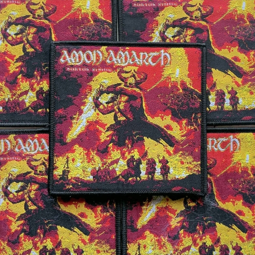 AMON AMARTH - Surtur Rising [black] -- Woven Patch.jpg