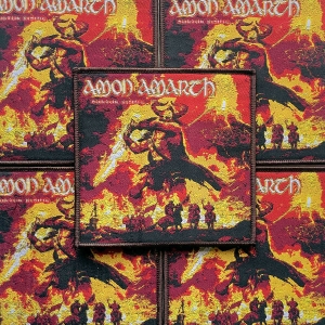 AMON AMARTH - Surtur Rising [brown] -- Woven Patch