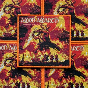 AMON AMARTH - Surtur Rising [orange] -- Woven Patch