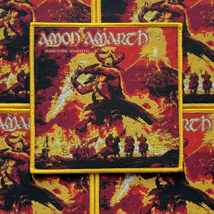 AMON AMARTH - Surtur Rising [yellow] -- Woven Patch