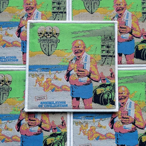 EVIL DEAD - Annihilation of Civilization [white] -- Woven Patch.jpg