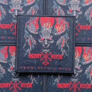 KERRY KING - From Hell I Rise [black] -- Woven Patch