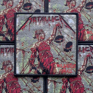 METALLICA - And Justice for All [black] -- Woven Patch