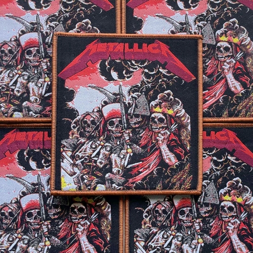 METALLICA - The Four Horsemen [green] -- Woven Patch.jpg