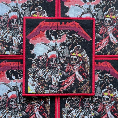 METALLICA - The Four Horsemen [red] -- Woven Patch.jpg