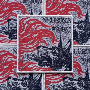 NEUROSIS - Times of Grace [white] -- Woven Patch