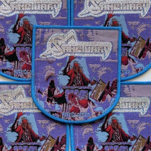 SANCTUARY - Refuge Denied [blue] -- Woven Patch