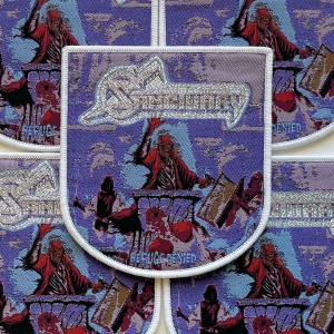 SANCTUARY - Refuge Denied [white] -- Woven Patch