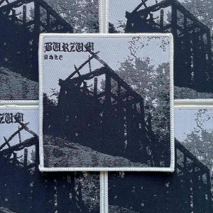 BURZUM - Aske [white] -- Woven Patch