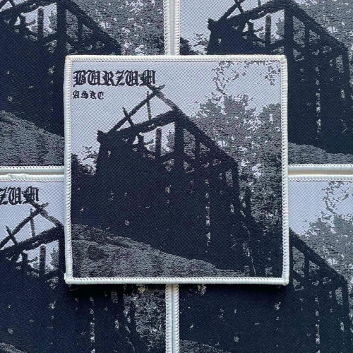 BURZUM - Aske [white] -- Woven Patch.jpg