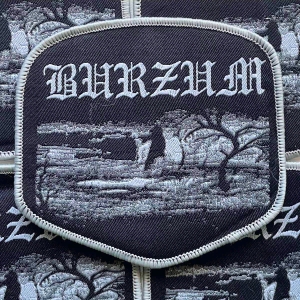 BURZUM - Burzum [grey] -- Woven Patch