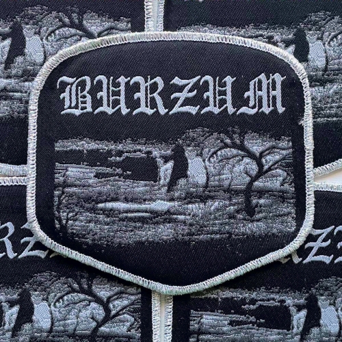 BURZUM - Burzum [silver] -- Woven Patch.jpg