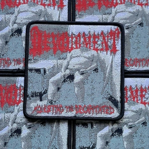 DEVOURMENT - Molesting the  Decapitated [black] -- Woven Patch